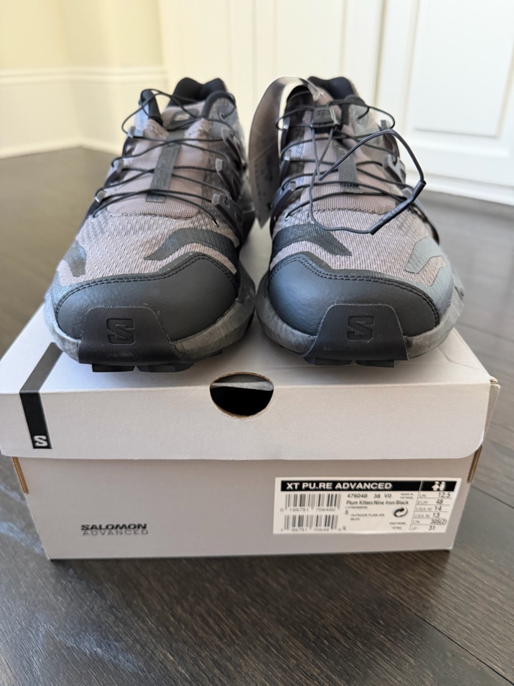 NWT Men’s Salomon XT PU.RE Advanced Trail Running Shoes ; Size 13 - Picture 2 of 7